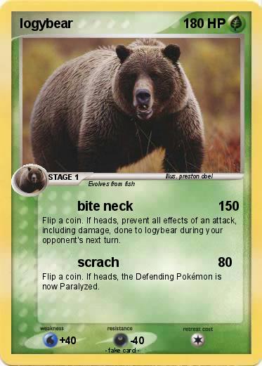 Pokemon logybear