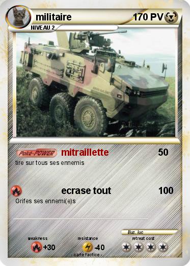 Pokemon militaire