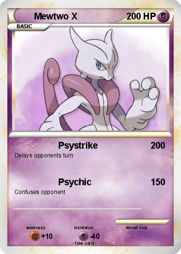 Pokemon Mewtwo X