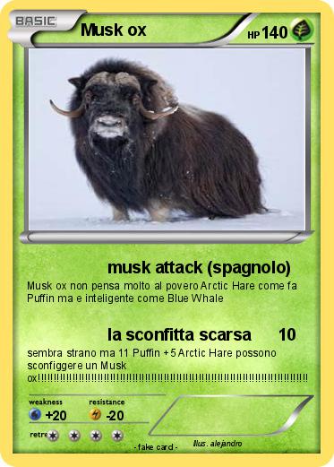 Pokemon Musk ox