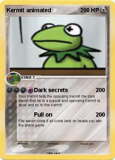 Pokemon Kermit animated