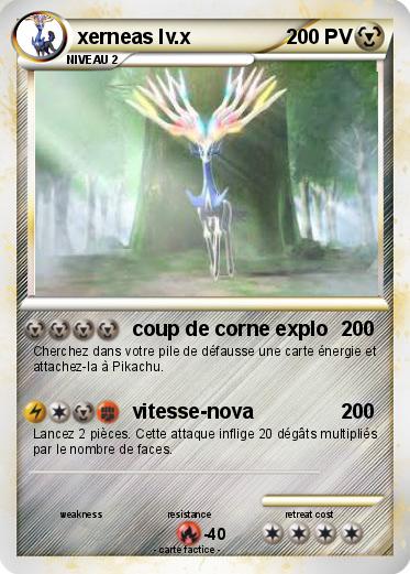 Pokemon xerneas lv.x