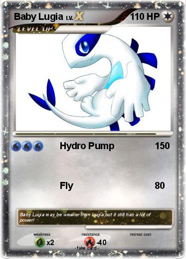 Pokemon Baby Lugia