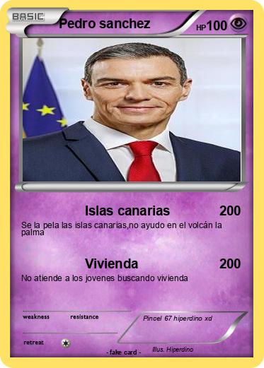 Pokemon Pedro sanchez