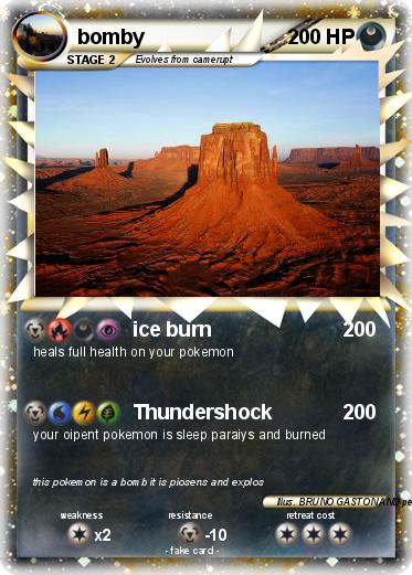 Pokemon bomby