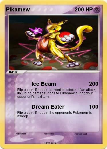Pokemon Pikamew