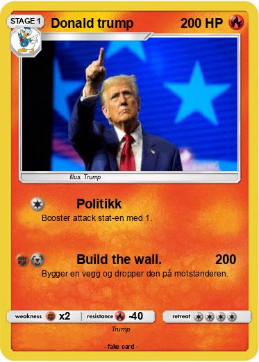 Pokemon Donald trump