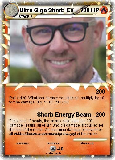 Pokemon Ultra Giga Shorb EX