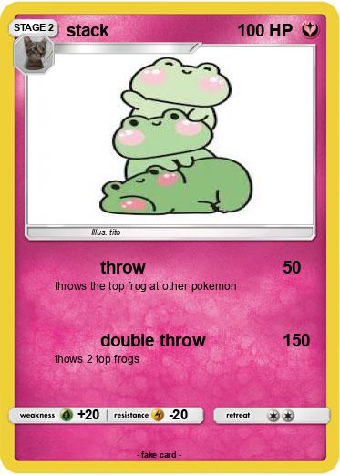 Pokemon stack