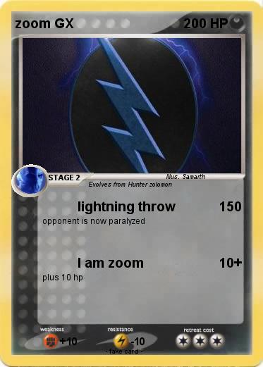 Pokemon zoom GX