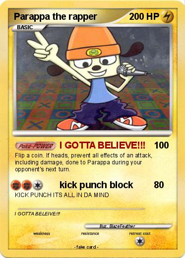 Pokemon Parappa the rapper