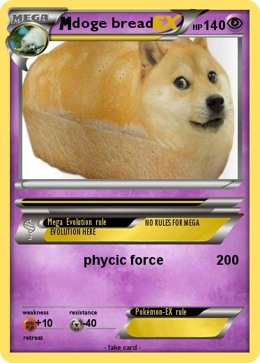 Pokemon doge bread