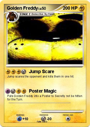 Pokemon Golden Freddy