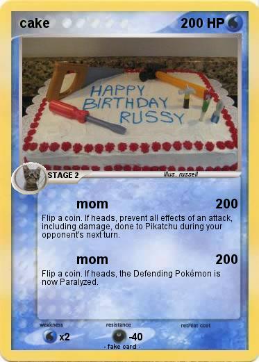 Pokemon cake