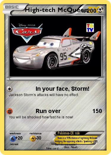 Pokemon High-tech McQueen