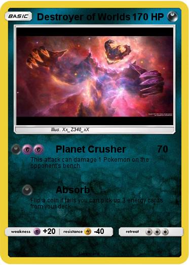 Pokemon Destroyer of Worlds
