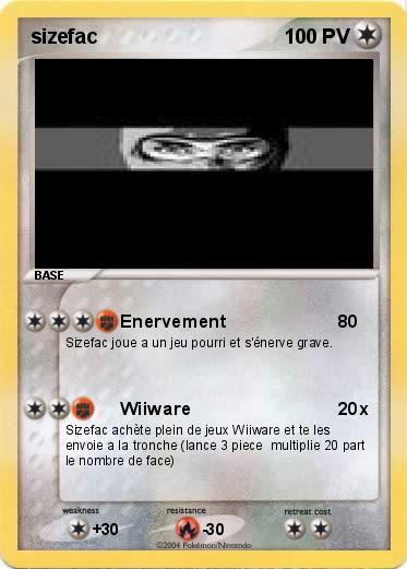 Pokemon sizefac