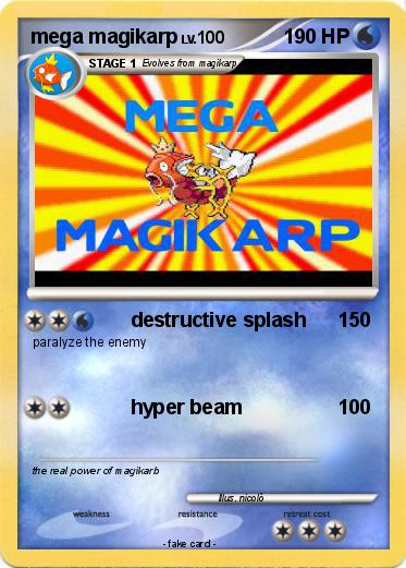 Pokemon mega magikarp