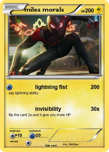 Pokemon miles morals