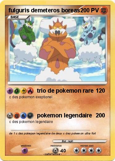 Pokemon fulguris demeteros boreas