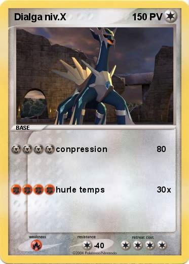 Pokemon Dialga niv.X