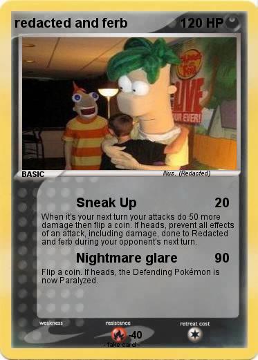 Pokemon redacted and ferb