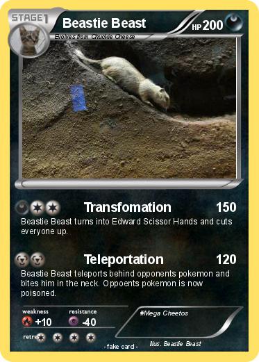 Pokemon Beastie Beast