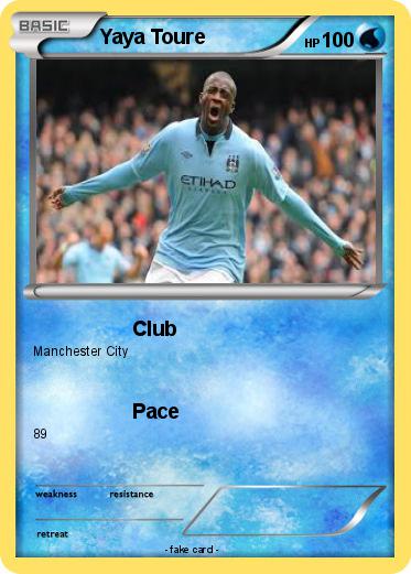 Pokemon Yaya Toure