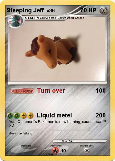 Pokemon Steeping Jeff