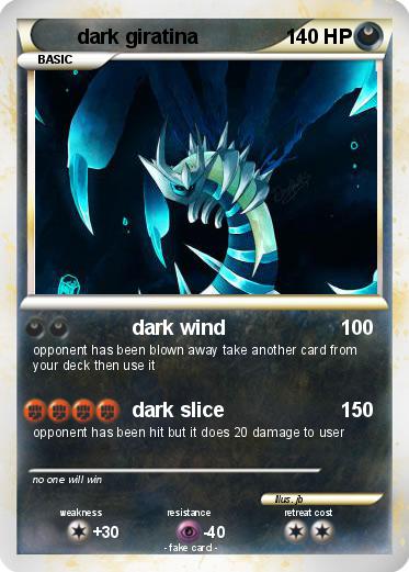 Pokemon dark giratina