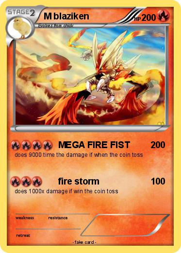 Pokemon M blaziken
