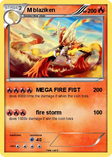 Pokemon M blaziken