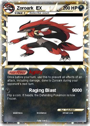 Pokemon Zoroark  EX