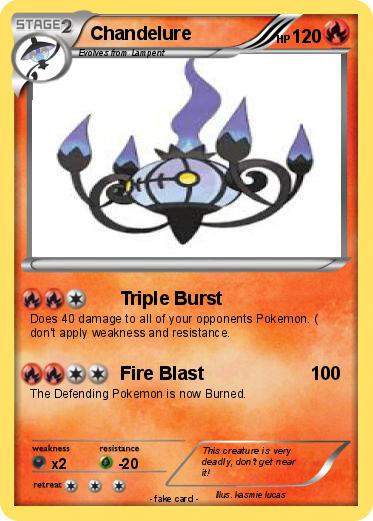 Pokemon Chandelure