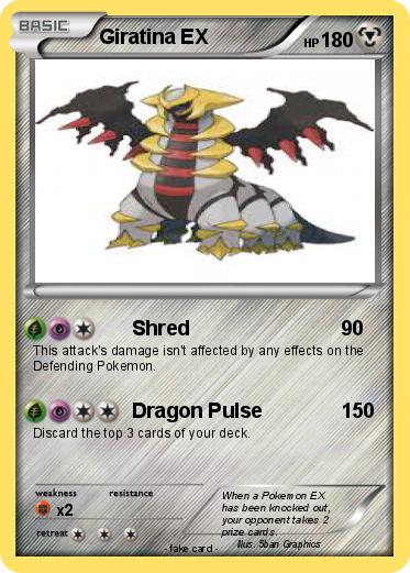 Pokemon Giratina EX