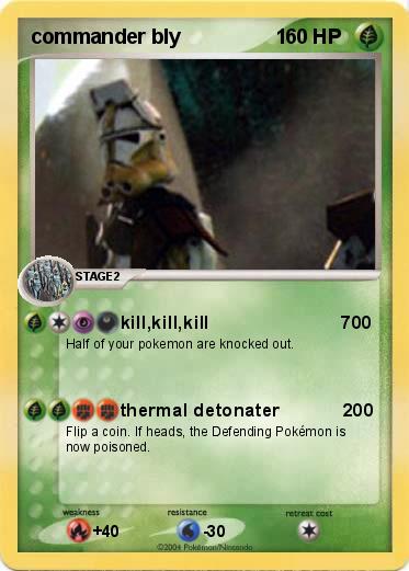 Pokemon commander bly                 1