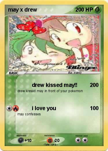 Pokemon may x drew