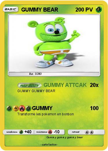 Pokemon GUMMY BEAR
