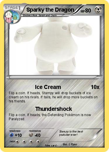 Pokemon Sparky the Dragon