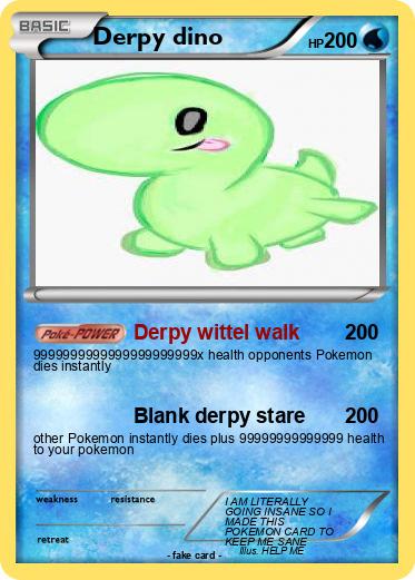 Pokemon Derpy dino