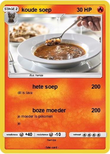 Pokemon koude soep