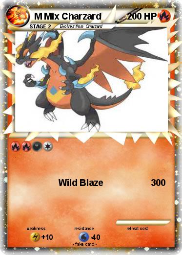 Pokemon M Mix Charzard