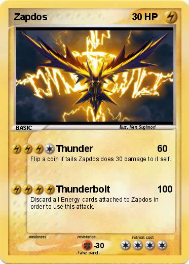 Pokemon Zapdos