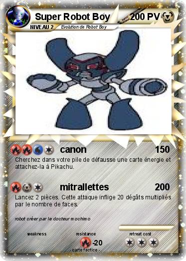 Pokemon Super Robot Boy