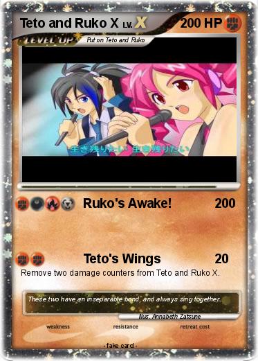 Pokemon Teto and Ruko X