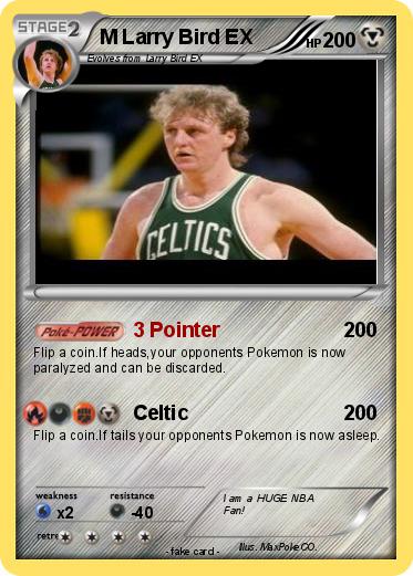 Pokemon M Larry Bird EX