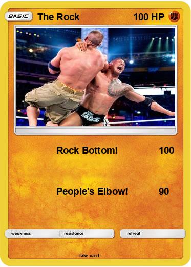 Pokemon The Rock