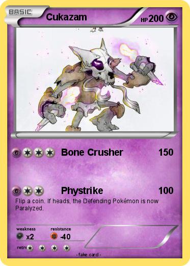 Pokemon Cukazam