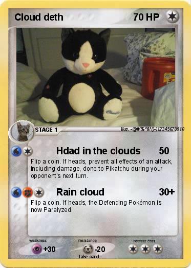 Pokemon Cloud deth