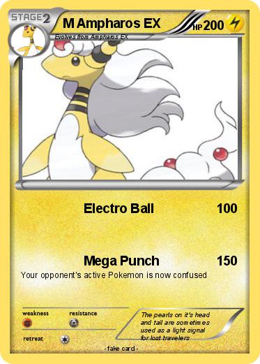 Pokemon M Ampharos EX